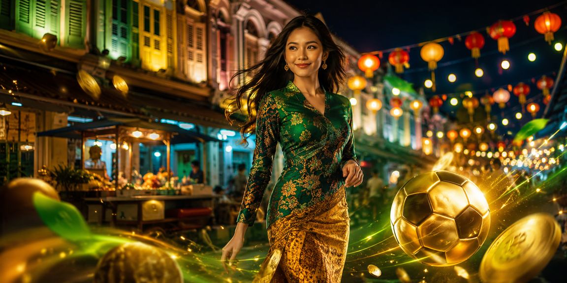 Hiburan kasino Pulau Pinang dengan motif batik dalam suasana sukan antarabangsa
